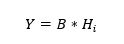 WaPOR yield equation